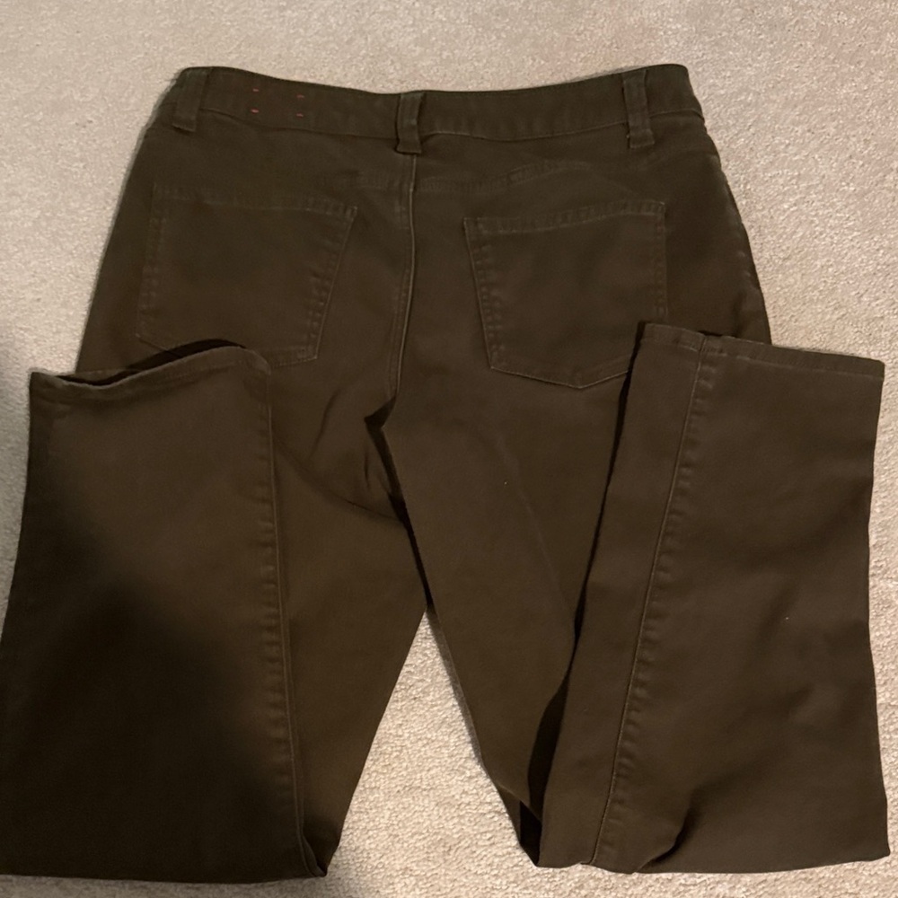 Talbots Women's Dark Brown Boyfriend Jeans - Picture 7 of 8